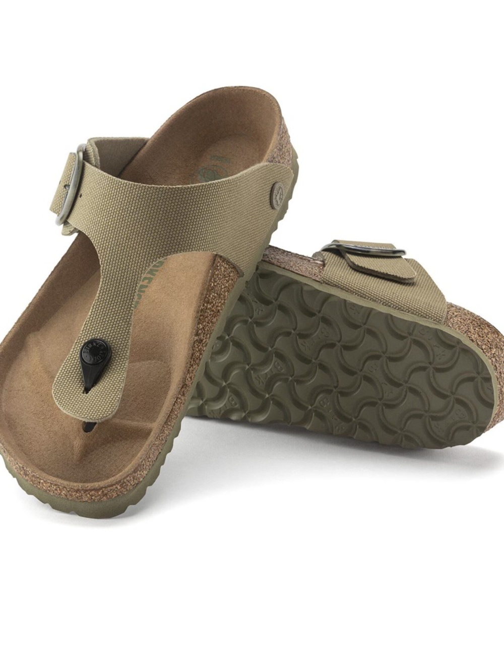Birkenstock women’s Gizeh Vegan Big Buckle sandals